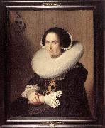 VERSPRONCK, Jan Cornelisz Portrait of Willemina van Braeckel er Sweden oil painting artist